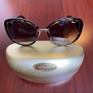 NEW Women's Chopard Animal Frame Sunglasses